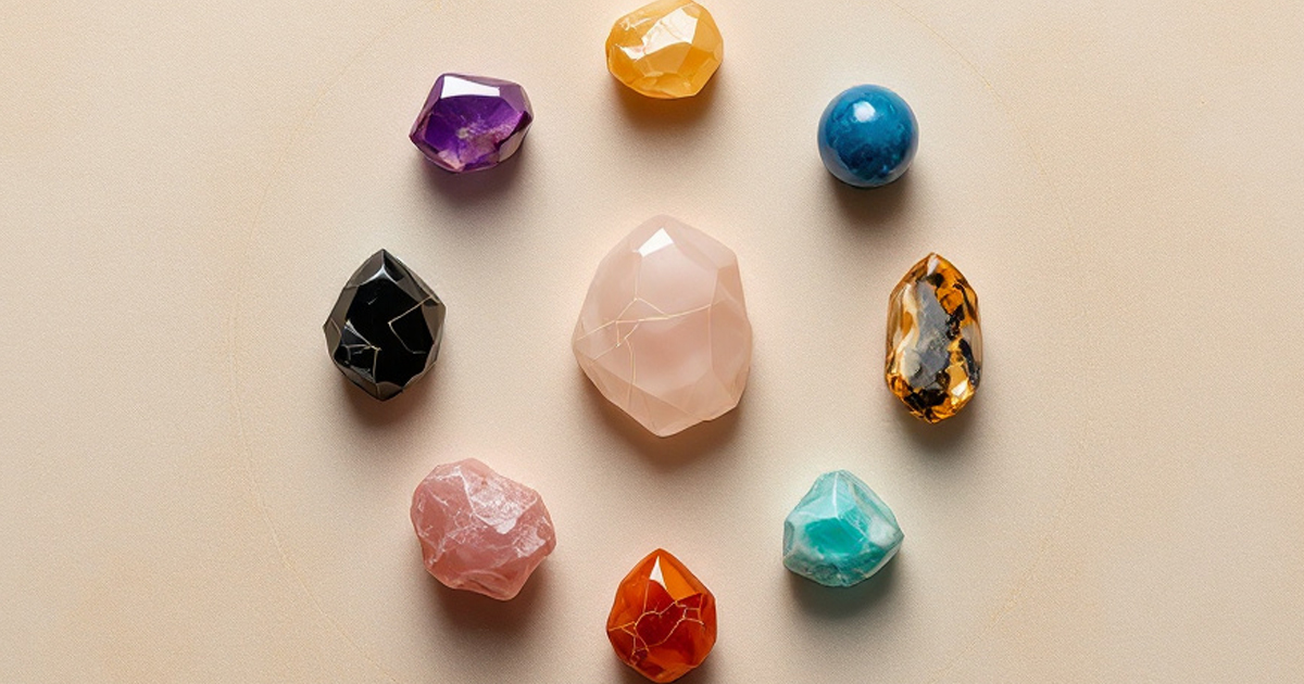 Les pierres et cristaux associés à chaque signe astrologique
