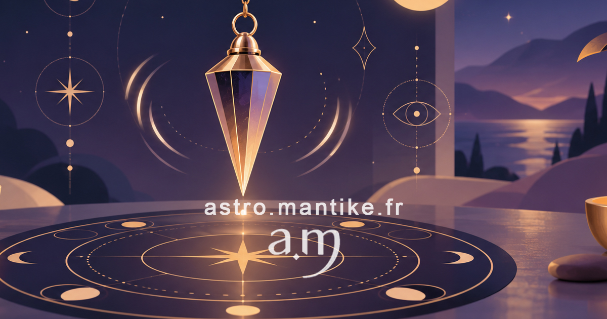 Pendule divinatoire : comment l’utiliser sans tomber dans l’autosuggestion